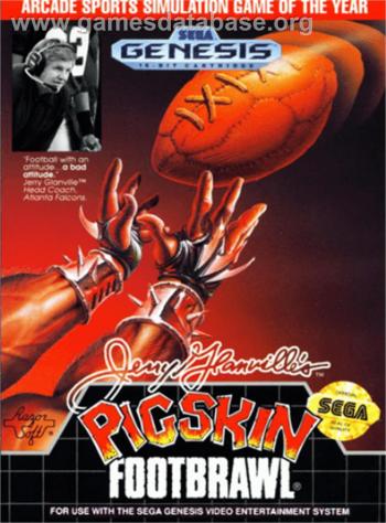 Cover Jerry Glanville's Pigskin Footbrawl for Genesis - Mega Drive